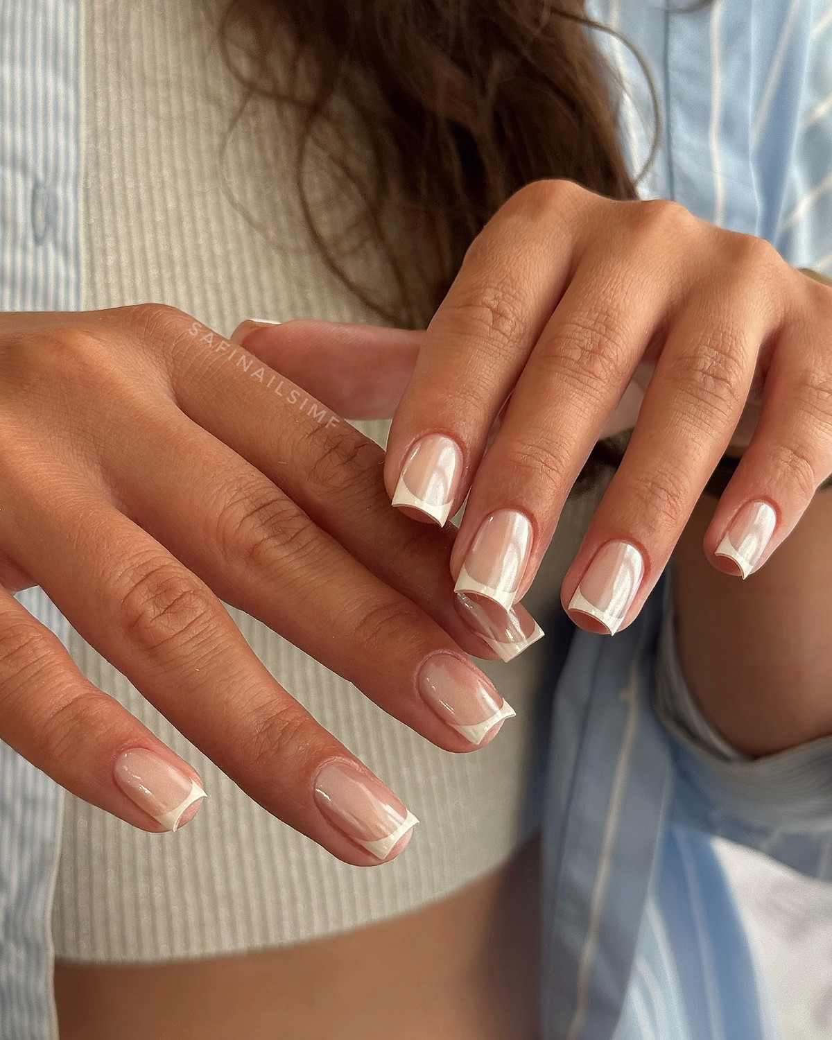 Френч на весну 2026: аккуратный маникюр, который носят чаще всего